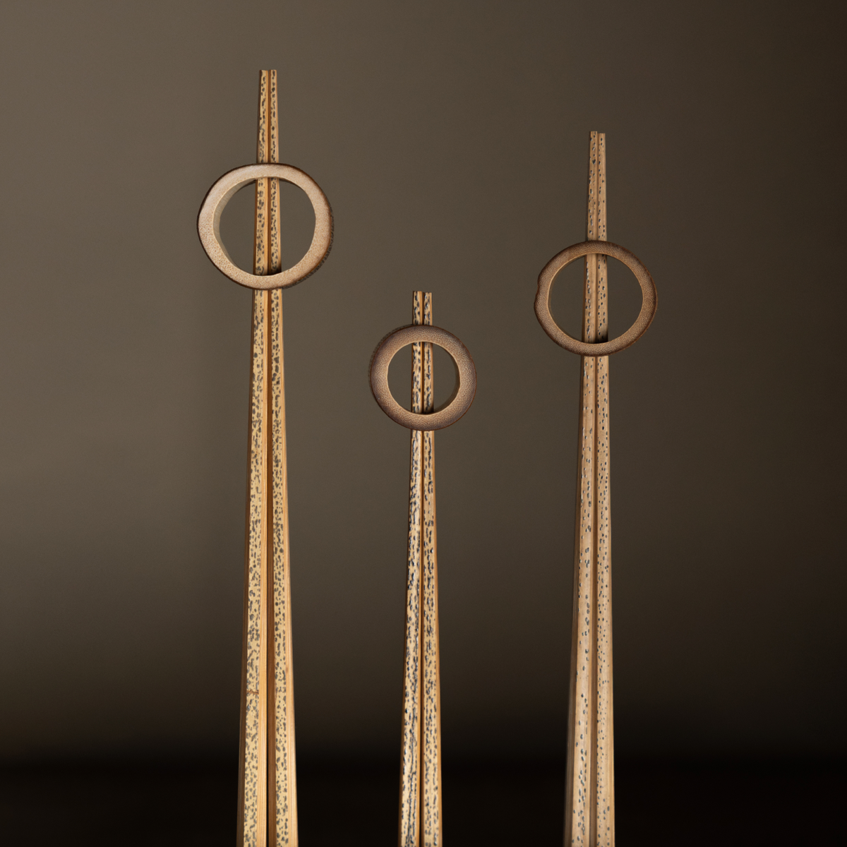 Gomadake Octagon Chopsticks & Holder