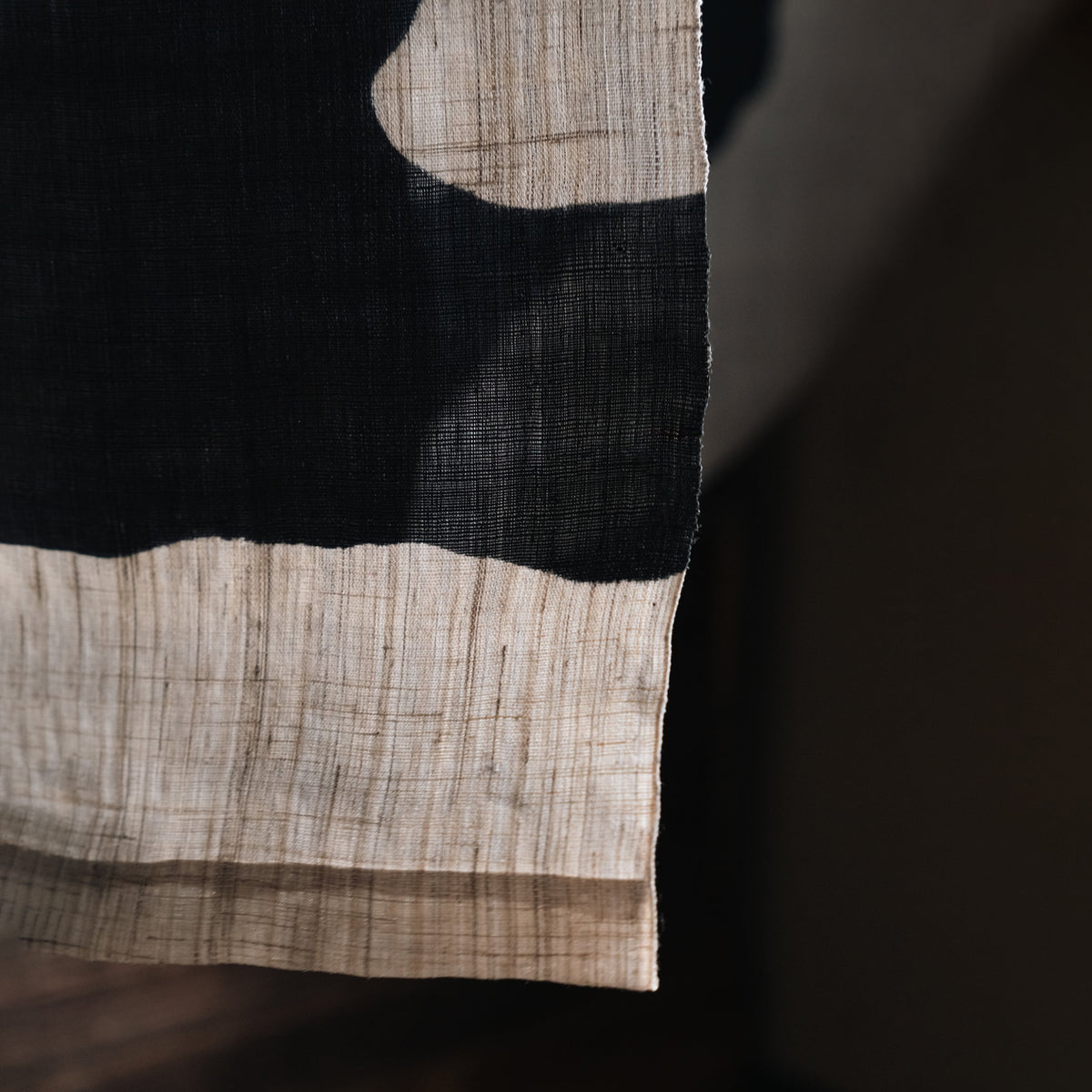Katazome Wall Piece - Sumi