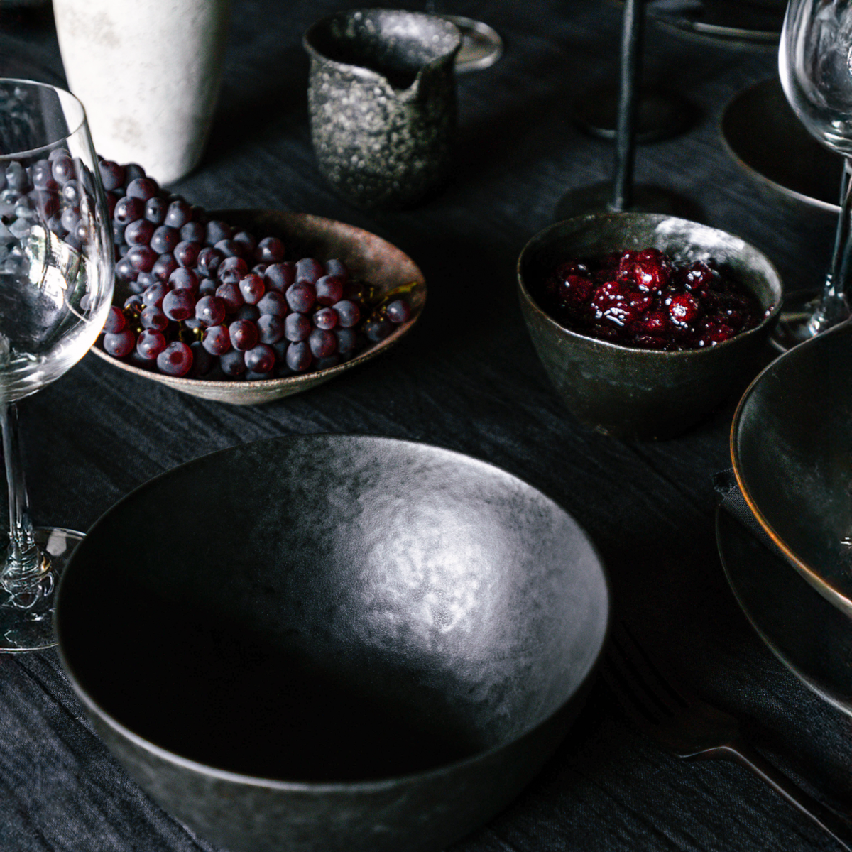 Shigaraki Bowls - Black