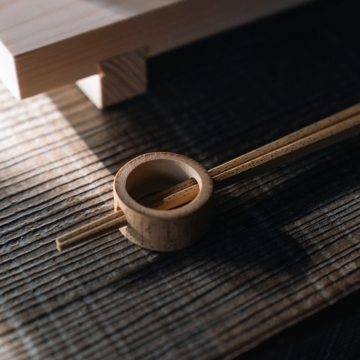 Gomadake Octagon Chopsticks & Holder