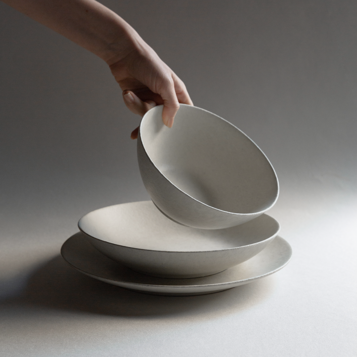 Shigaraki Plates - White