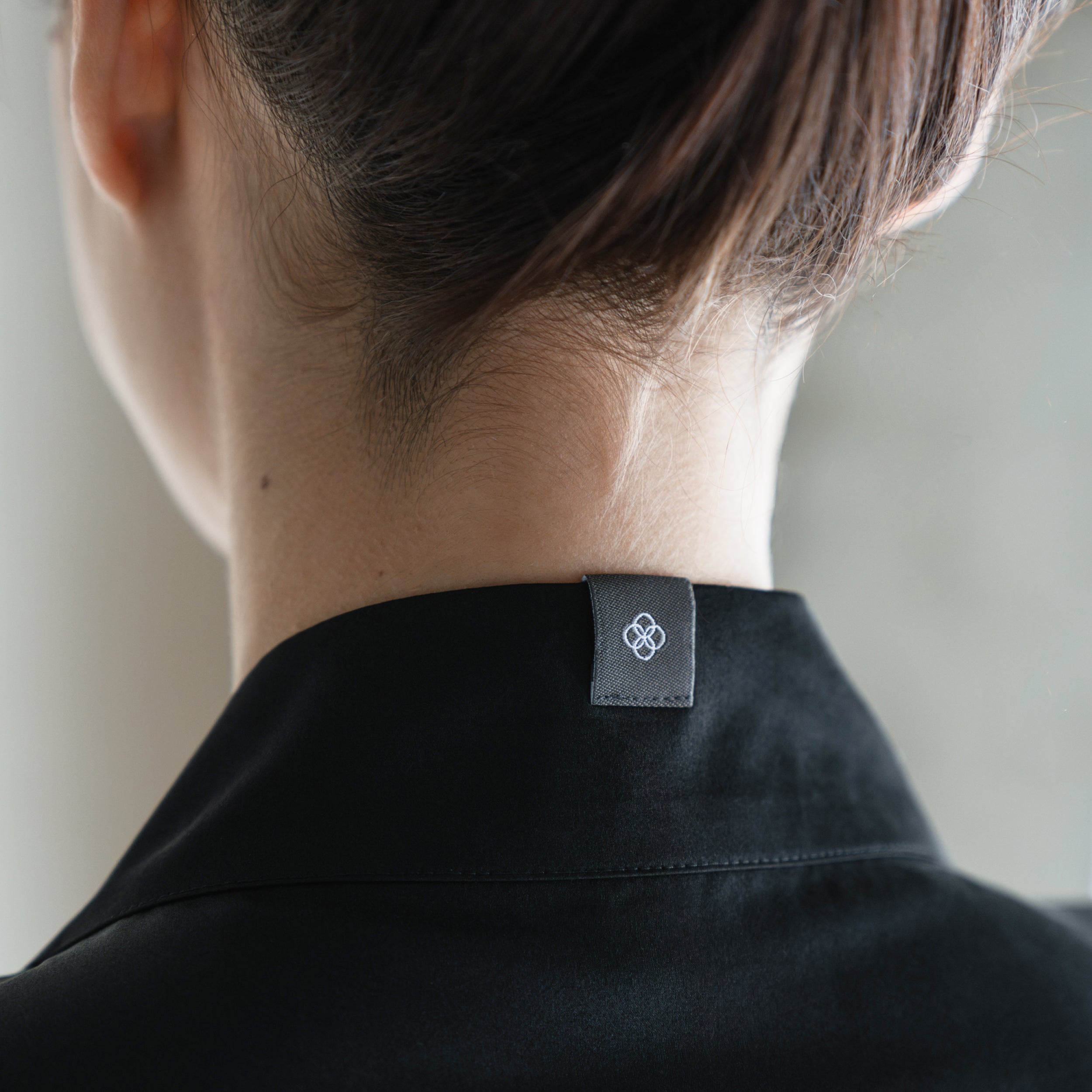 Silk Robe - Black